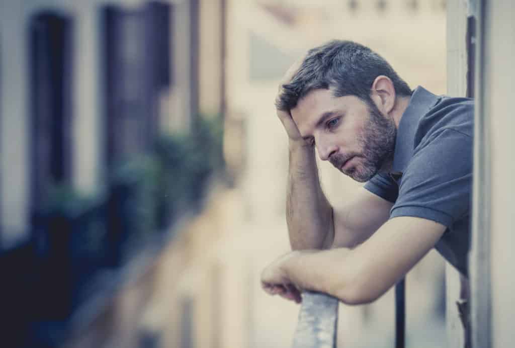 unhappy man to confident man